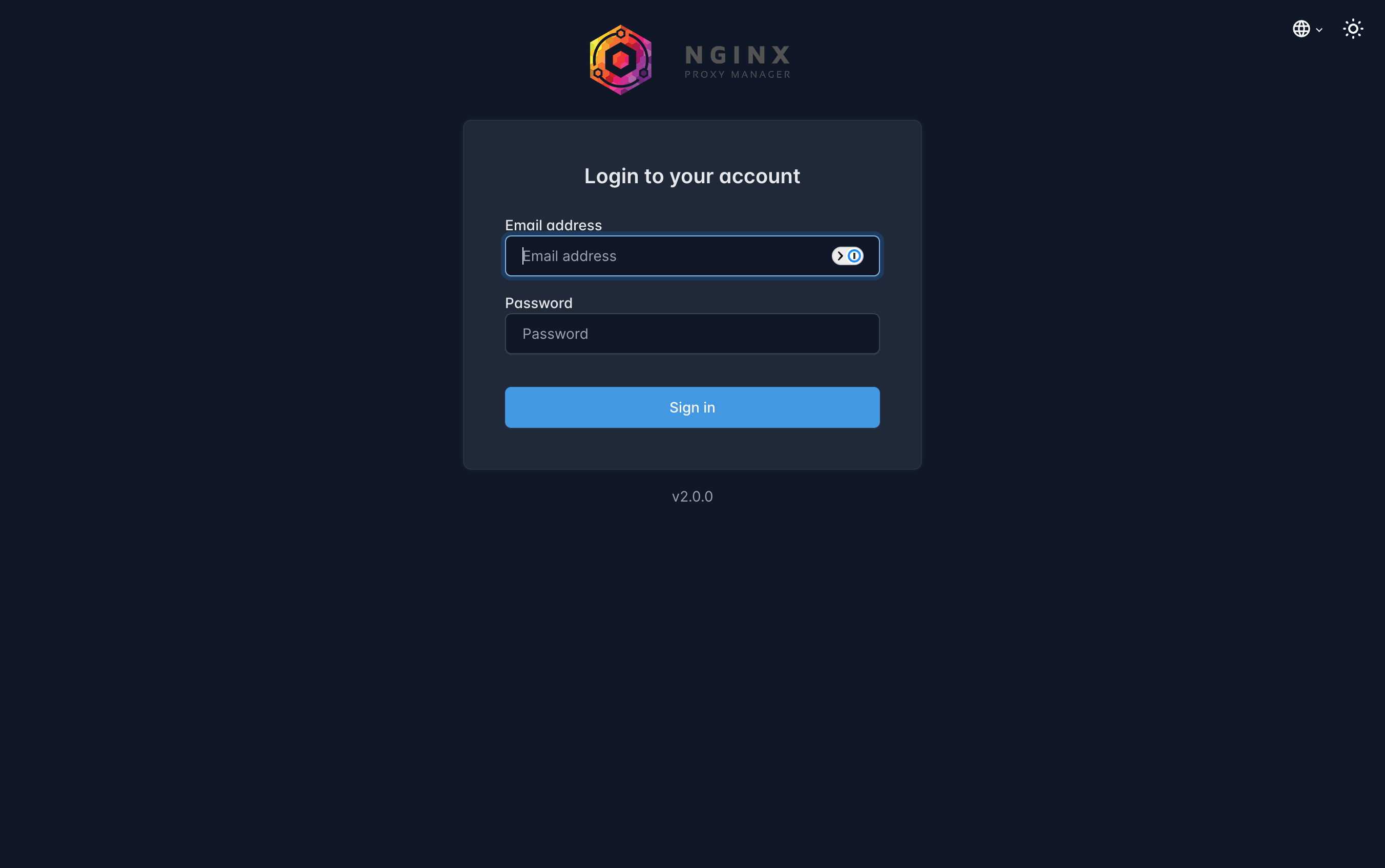 Login