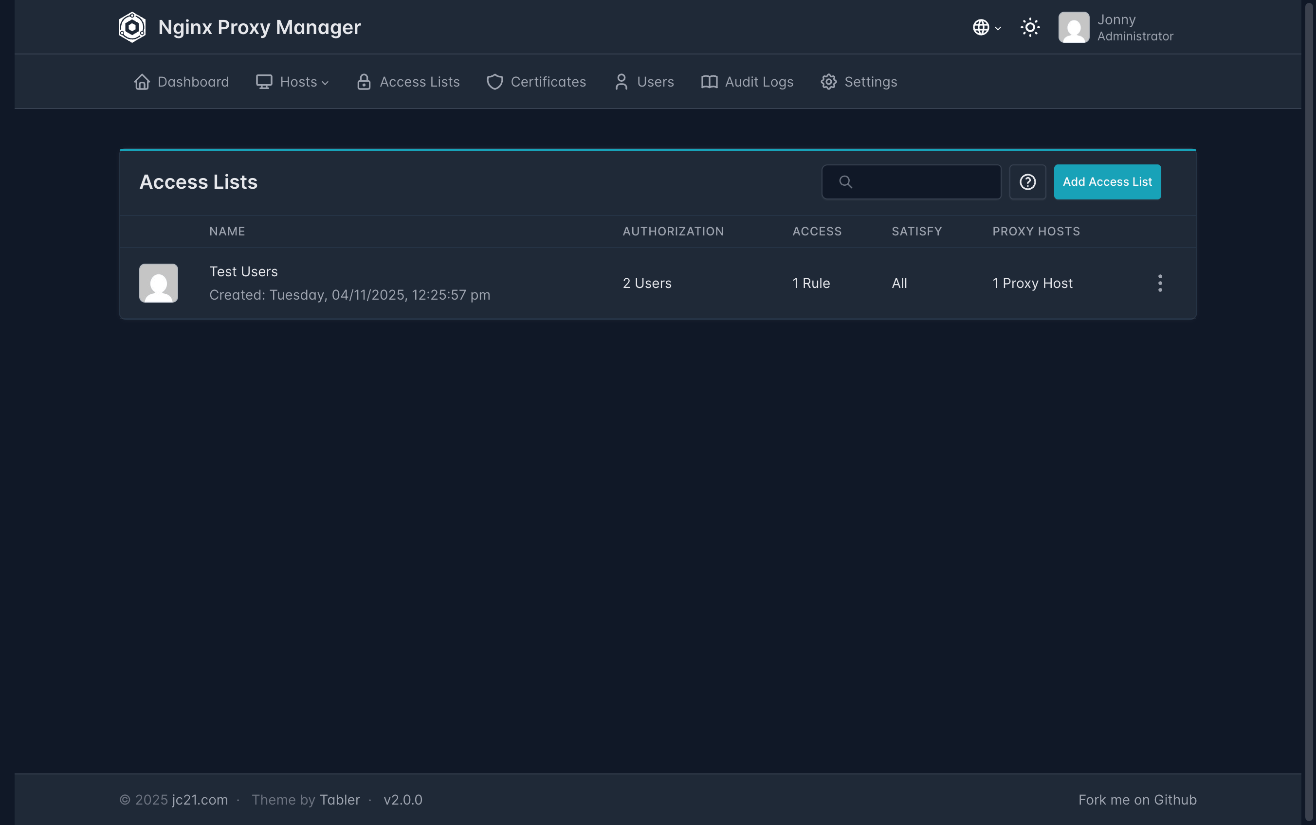 Access Lists