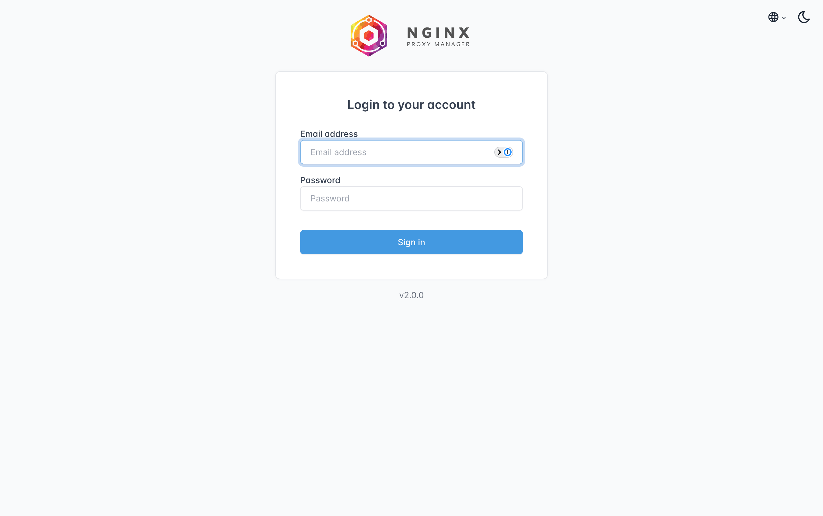 Login