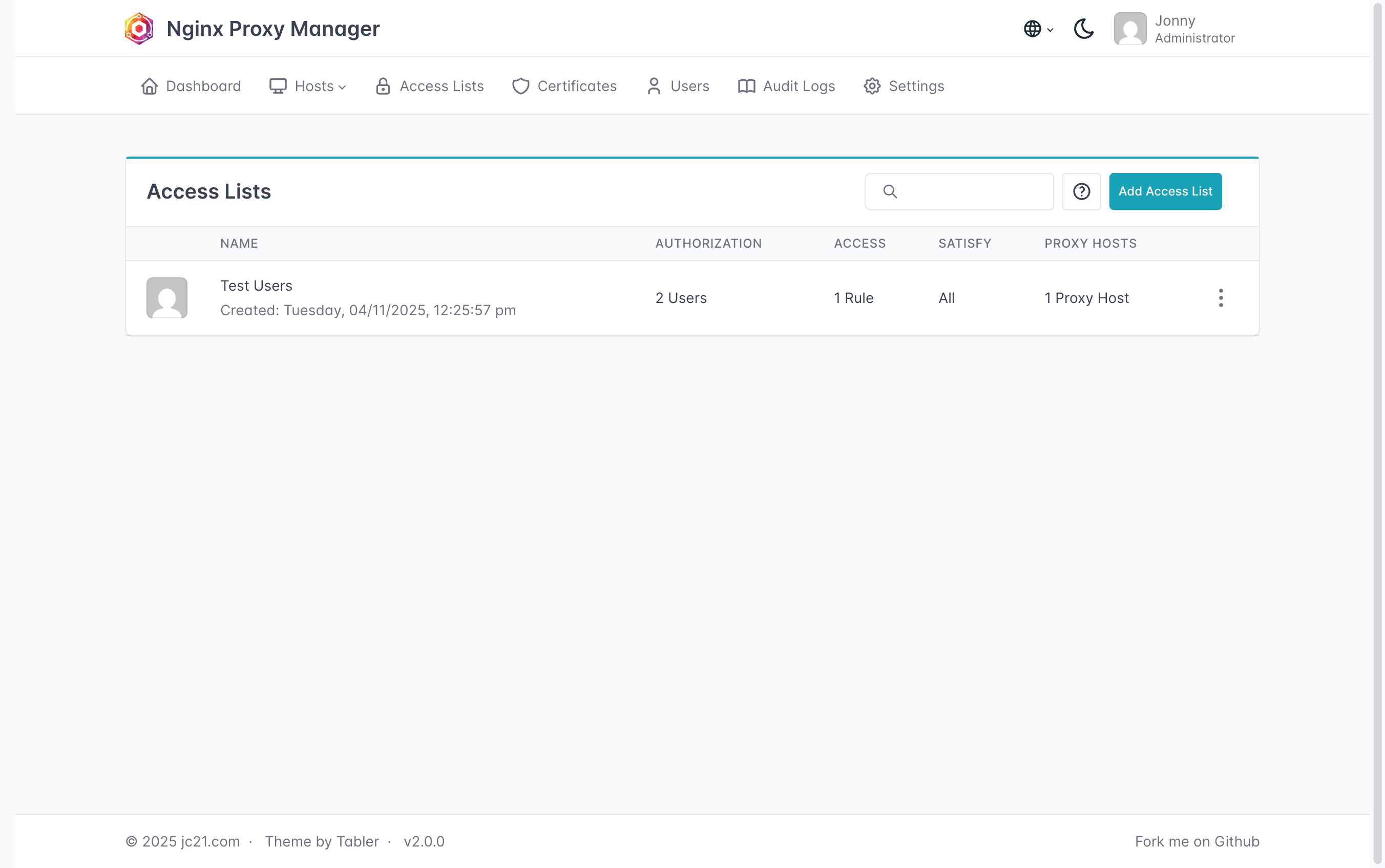 Access Lists
